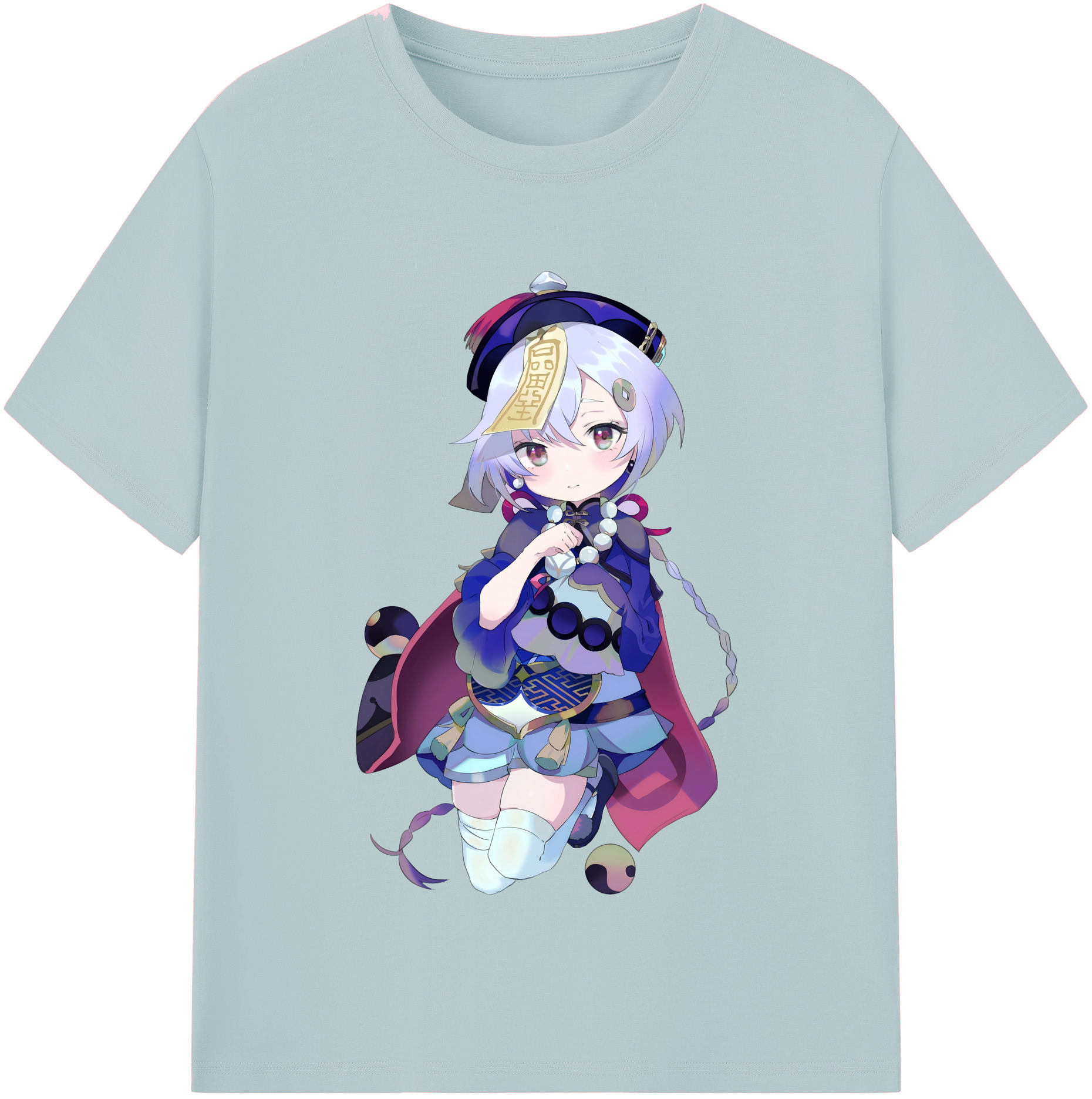 げんし神 七七 なな  genshin Nana 綿100％半袖Tシャツ（フロントプリント）